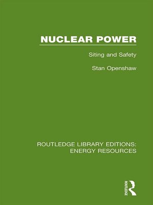 cover image of Nuclear Power